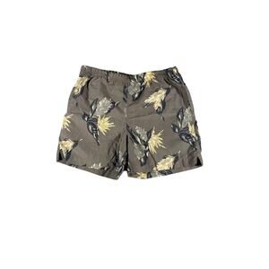 Nautica Mens Large Tropical Floral Mesh Lined Swim Trunks